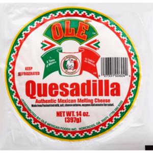 Ole Mexican Quesadilla Melting Cheese