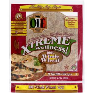 Ole Xtreme Wellness Whole Wheat Tortilla Wraps