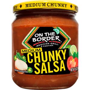 On the Border Medium Chunky Salsa