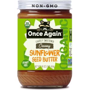 Once Again Organic Lightly Sweetened Sunflower Seed Butter