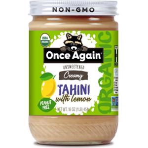 Once Again Organic Unsweetened Tahini w/ Lemon