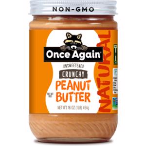 Once Again Unsweetened Crunchy Peanut Butter