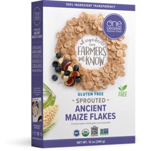 One Degree Organic Foods Ancient Maize Flakes