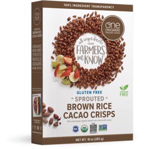 One Degree Organic Foods Brown Rice Cacao Crisps
