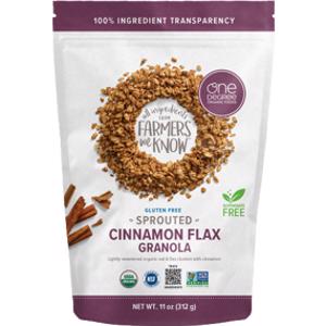 One Degree Organic Foods Cinnamon Flax Granola