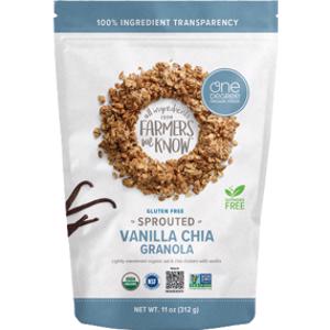 One Degree Organic Foods Vanilla Chia Granola