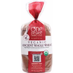 One Degree Veganic Ancient Whole Wheat Bread