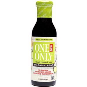 One & Only Balsamic Pear Salad Dressing