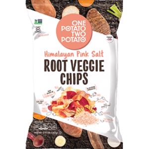 One Potato Two Potato Himalayan Pink Salt Root Veggie Chips