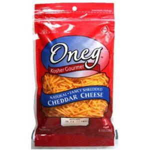 Oneg Shredded Cheddar Cheese