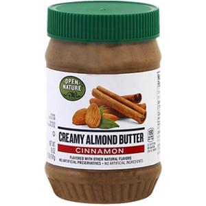 Open Nature Cinnamon Creamy Almond Butter