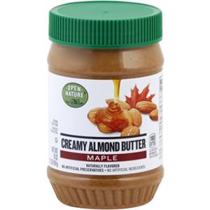 Open Nature Maple Creamy Almond Butter