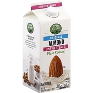 Open Nature Unsweetened Almond Milk