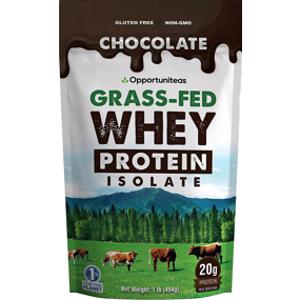 Opportuniteas Chocolate Grass-Fed Whey Protein Isolate