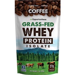 Opportuniteas Coffee Grass-Fed Whey Protein Isolate