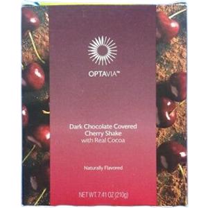 Optavia Dark Chocolate Covered Cherry Shake