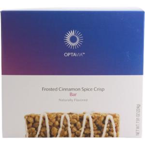 Optavia Frosted Cinnamon Spice Crisp Bar