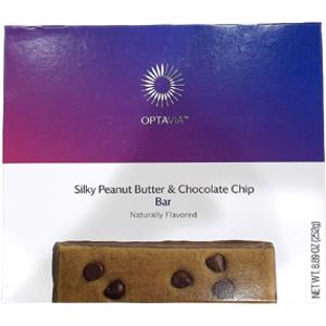 Optavia Silky Peanut Butter & Chocolate Chip Bar