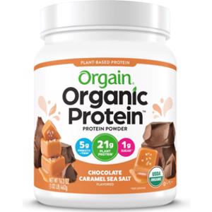 Orgain Chocolate Caramel Sea Salt Organic Vegan Protein