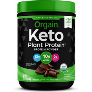 Orgain Chocolate Keto Plant Protein Powder