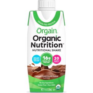 Orgain Creamy Chocolate Fudge Organic Nutrition Shake