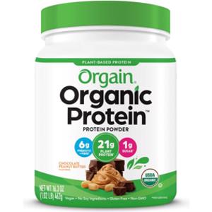 Orgain Chocolate Peanut Butter Organic Vegan Protein