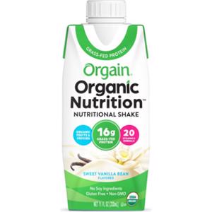 Orgain Sweet Vanilla Bean Organic Nutrition Shake