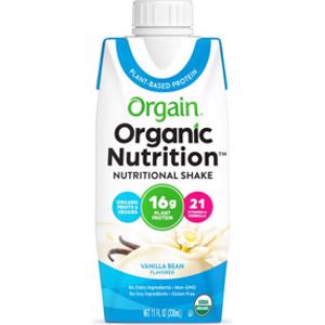 Orgain Vanilla Bean Vegan Organic Nutrition Shake