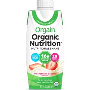 Orgain Strawberries & Cream Organic Nutrition Shake