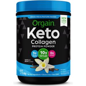 Orgain Vanilla Keto Collagen Protein Powder