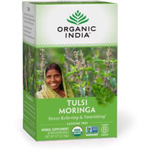 Organic India Moringa Tulsi Tea