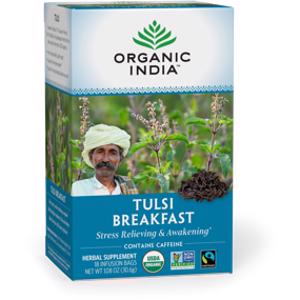 Organic India Tulsi Breakfast Tea