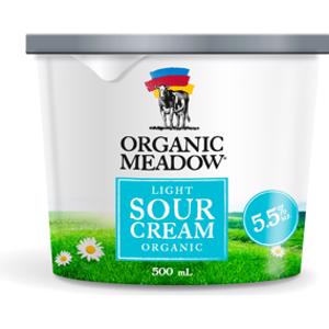 Organic Meadow Light Sour Cream