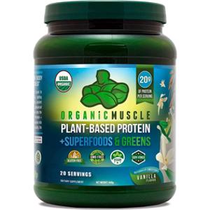 Organic Muscle Plant-Based Protein + Superfoods & Greens Vanilla