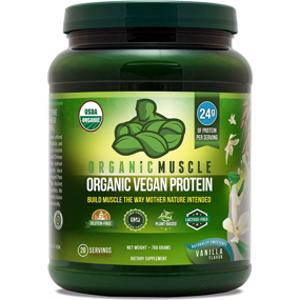 Organic Muscle Plant-Based Protein Vanilla