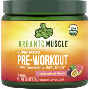 Organic Muscle Superfood Pre-Workout Passionfruit Guava