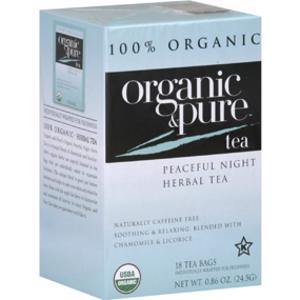 Organic & Pure Peaceful Night Herbal Tea