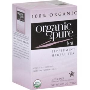 Organic & Pure Peppermint Herbal Tea