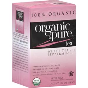 Organic & Pure Peppermint White Tea