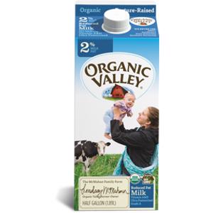 Organic Valley Reduced Fat Milk