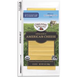 Organic Valley American Cheese Slices