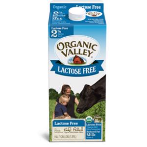 Organic Valley Lactose Free Reduced Fat Milk