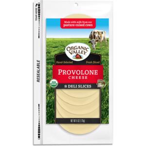 Organic Valley Provolone Cheese Slices