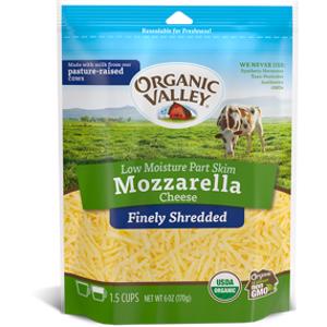Organic Valley Shredded Mozzarella Cheese