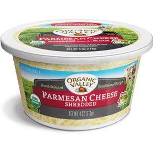 Organic Valley Shredded Parmesan Cheese