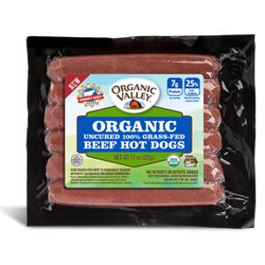 Organic Valley Beef Hot Dogs