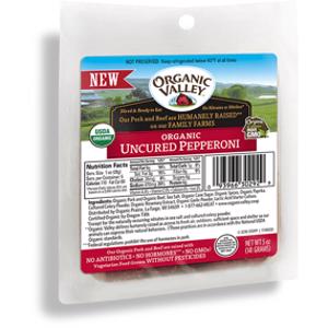 Organic Valley Uncured Pepperoni Slices