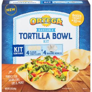 Ortega Bakeable Tortilla Bowl Kit