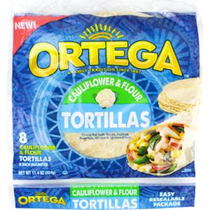 Ortega Cauliflower & Flour Tortillas