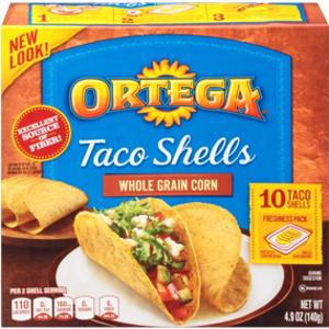 Ortega Whole Grain Corn Taco Shells